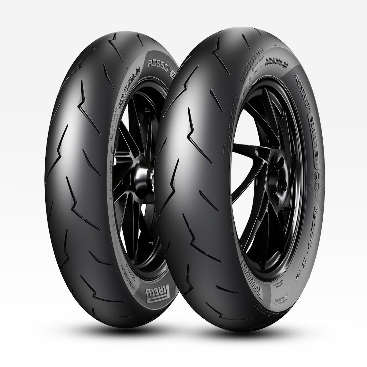 Pirelli Diablo Rosso Scooter SC 120/70-15 56S TL ve 140/70-14 62S TL