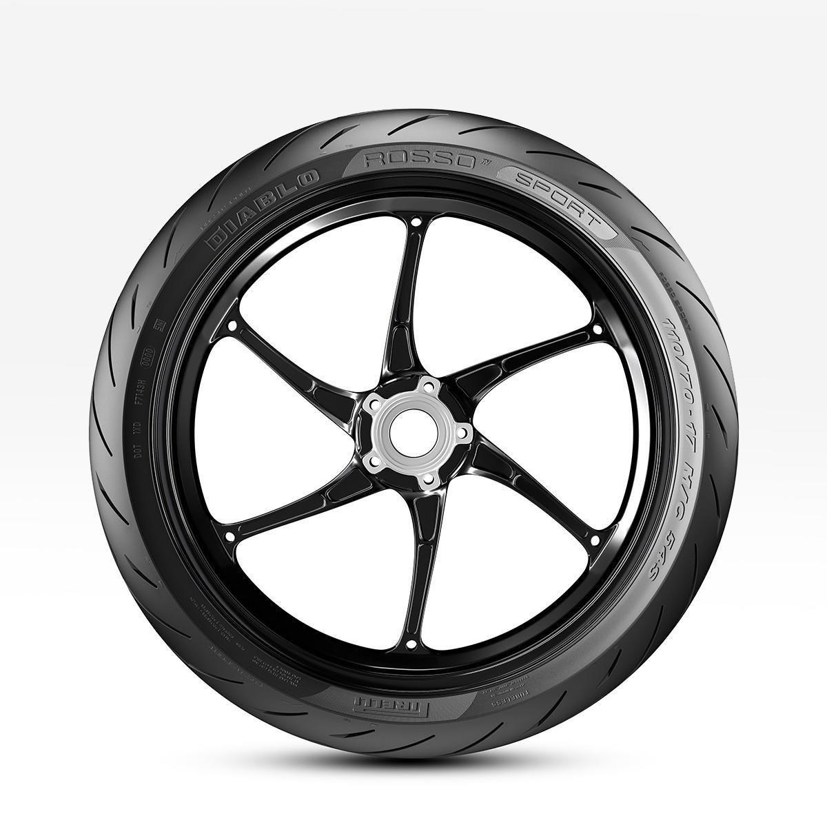 Pirelli Diablo Rosso Sport 90/80-17 46S TL ve 130/70-17 62S TL