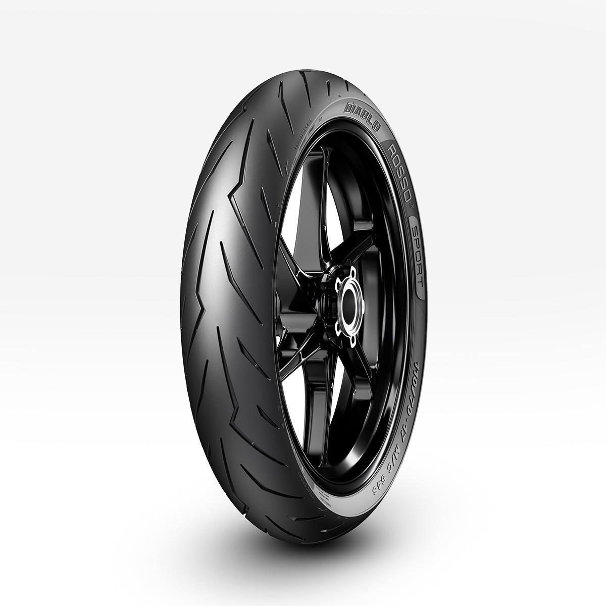 Pirelli Diablo Rosso Sport 90/80-17 46S TL ve 130/70-17 62S TL
