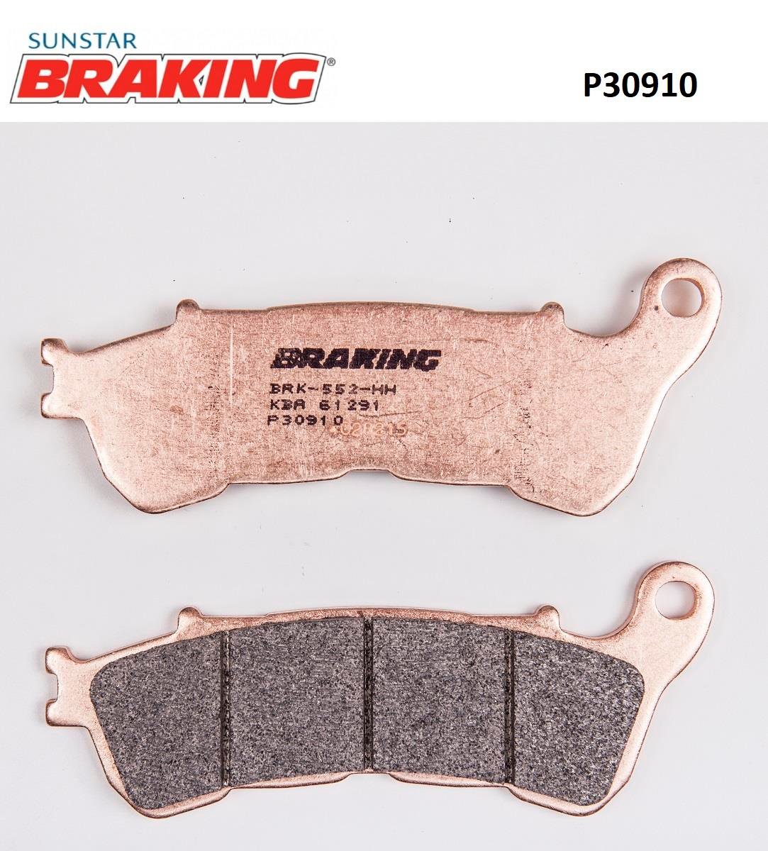 SİNTERLİ FREN BALATASI / HONDA / CB 600F HORNET / 600cc / ÖN İKİ TAKIM KULLANIR / 2007-2008-2009-2010-2011-2012-2013