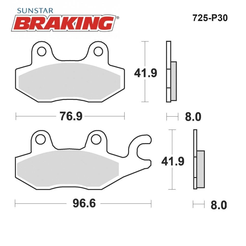 SİNTERLİ FREN BALATASI / HONDA / CBF 150 / 150cc / ÖN  / 2004-2005-2006-2007-2008-2009-2010-2011-2012-2013-2014-2015-2016-2017