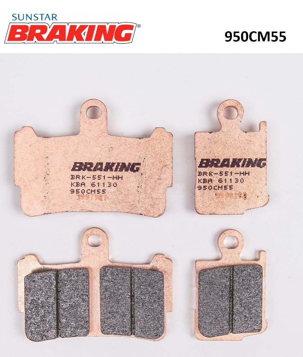 SİNTERLİ ÖN FREN BALATASI / HONDA / VFR 1200 F / 1200cc / ÖN İKİ TAKIM KULLANIR / 2010-2011-2012-2013-2014-2015-2016