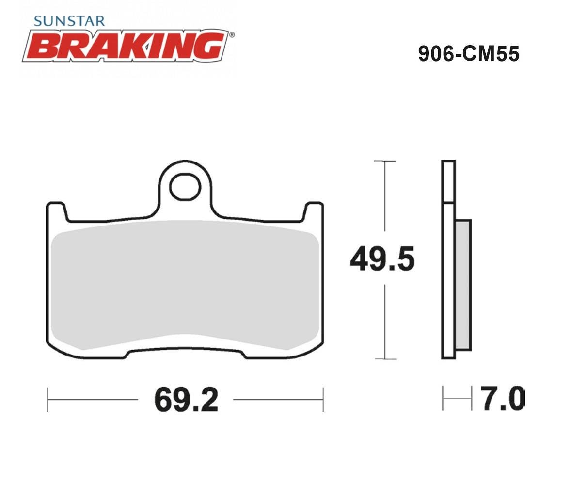SİNTERLİ ÖN FREN BALATASI / KAWASAKI / Z 1000 / 1000cc / ÖN İKİ TAKIM KULLANIR / 2003-2004-2005-2006-2007-2008-2009-2010-2011-2012-2013-2014-2015-2016-2017-2018-2019-2020