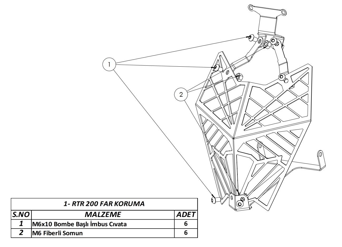 TVS Apache RTR 200 Far Koruma