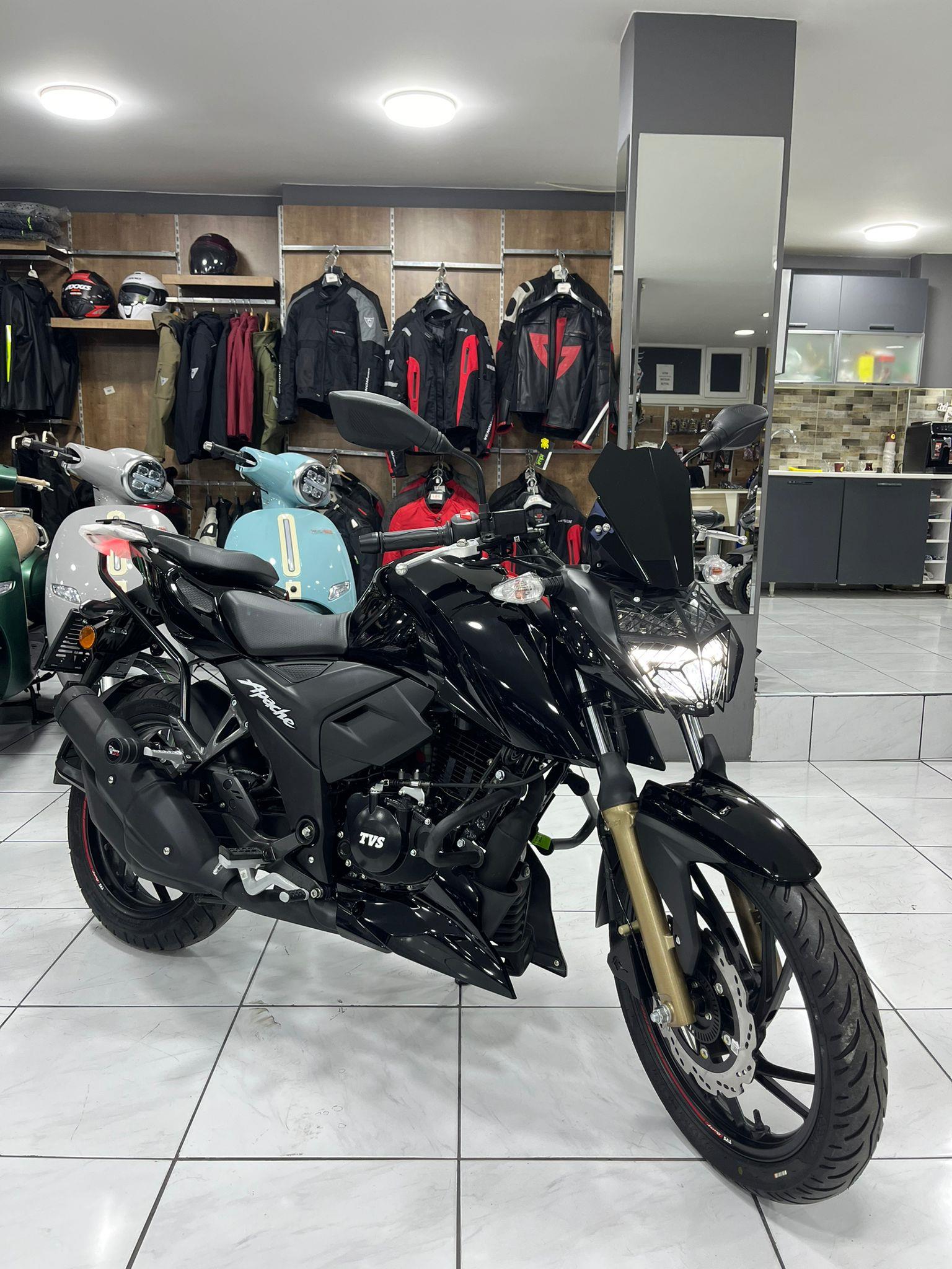 Tvs Apache Rtr 200 Spor Cam Siperlik