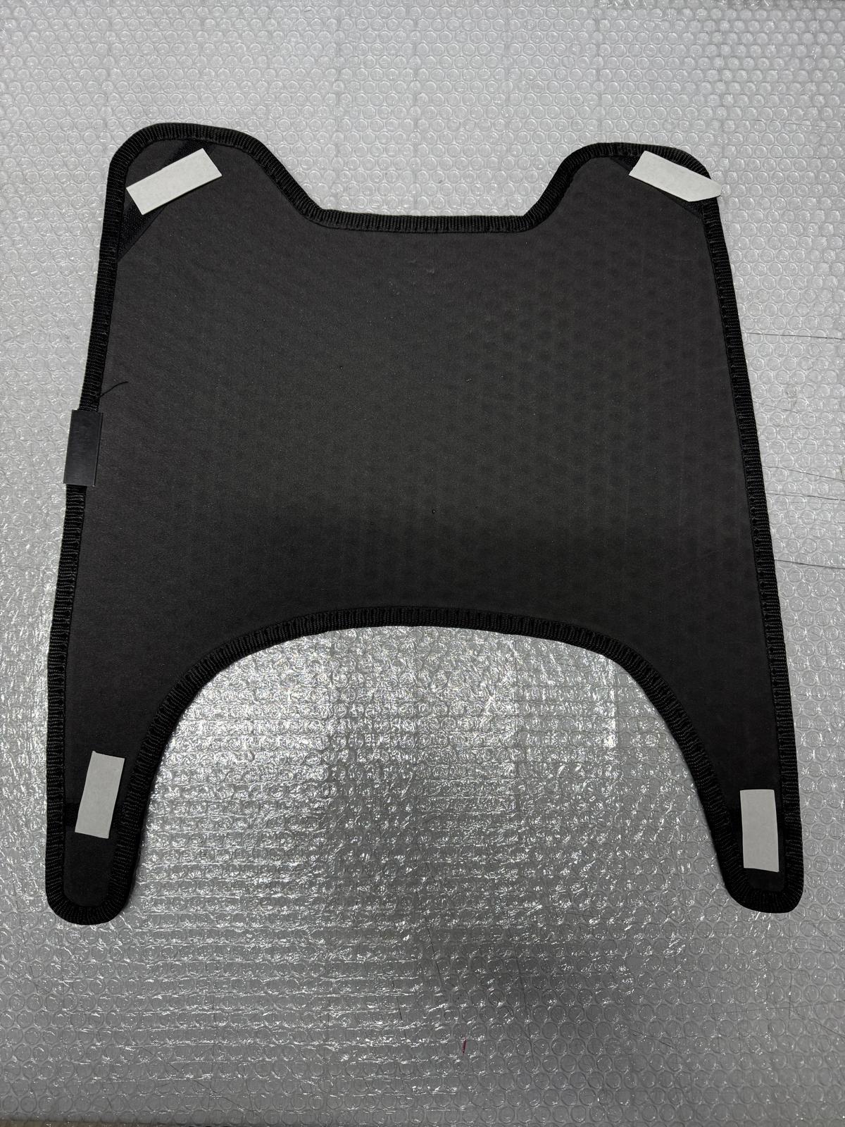 TVS Jupiter 125 Paspas (Siyah Zemin Siyah Kenarlı)