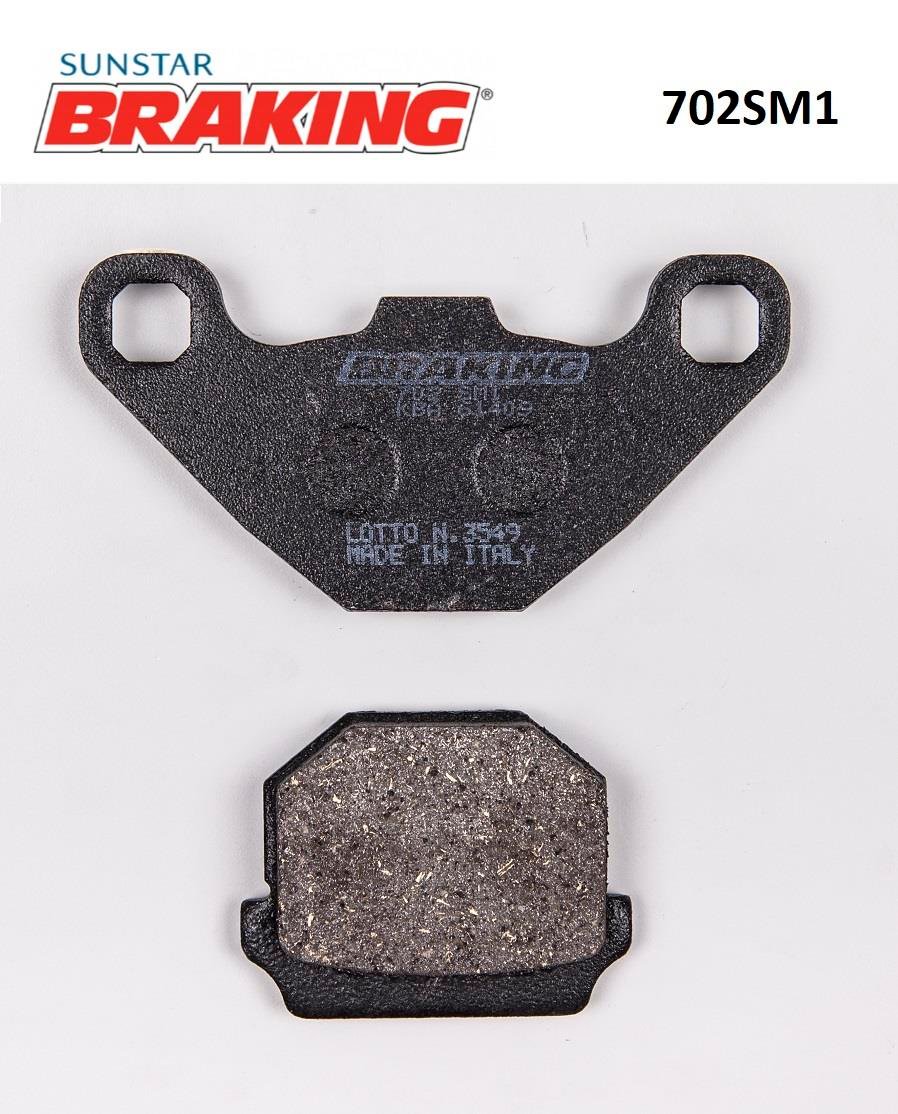 YARI METALİK FREN BALATASI / APRILIA / RS4 125 / 125cc / ARKA  / 2011-2012-2013-2014-2015-2016-2017
