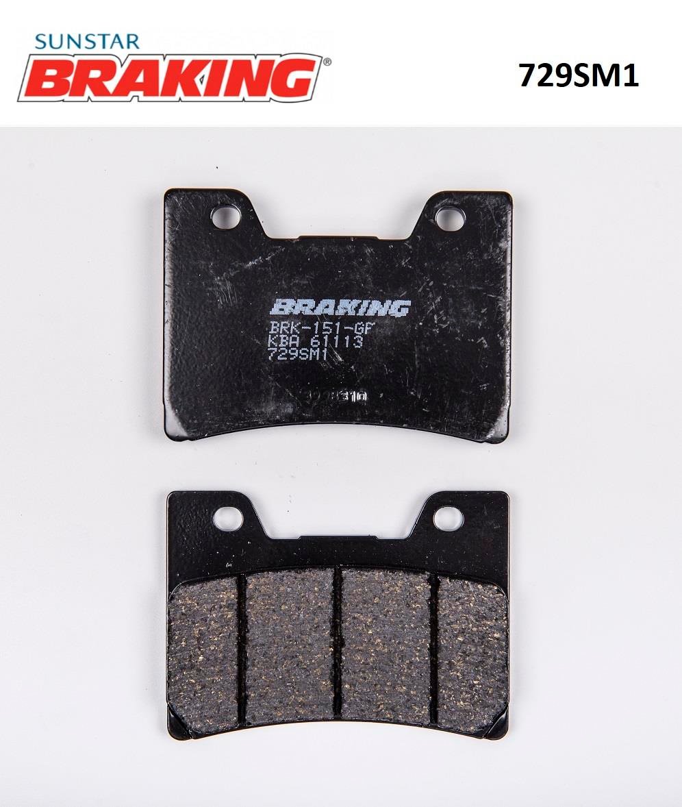 YARI METALİK FREN BALATASI / YAMAHA / TDM / 850cc / ÖN İKİ TAKIM KULLANIR / 1996-1997-1998-1999-2000-2001