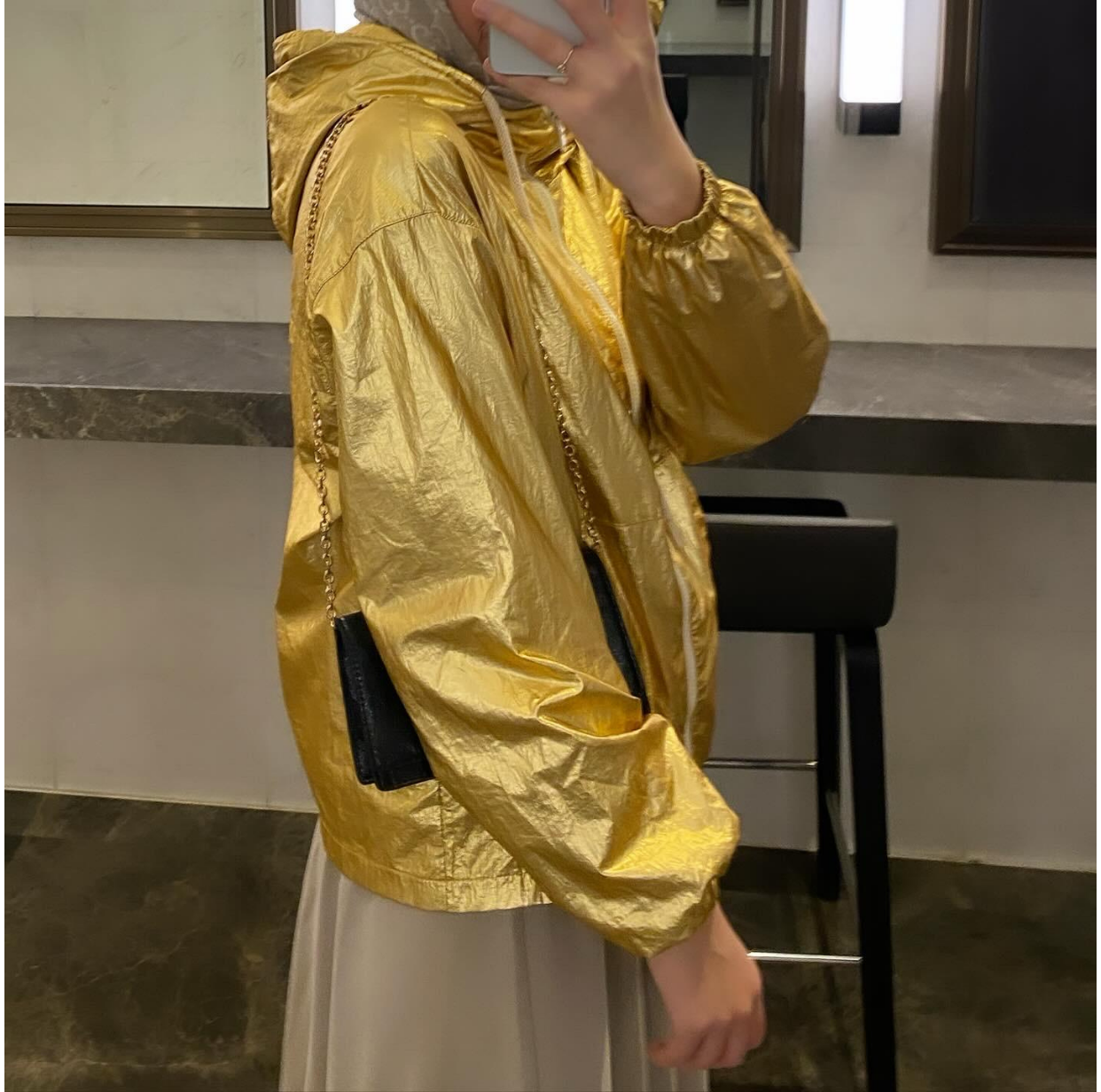 Gold Renk Yağmurluk