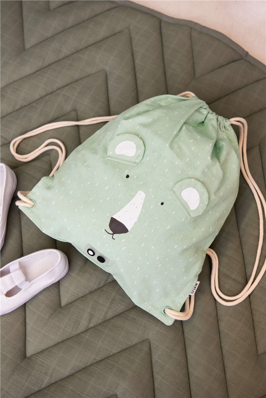 19-202 | Drawstring Bag - Mr. Polar Bear