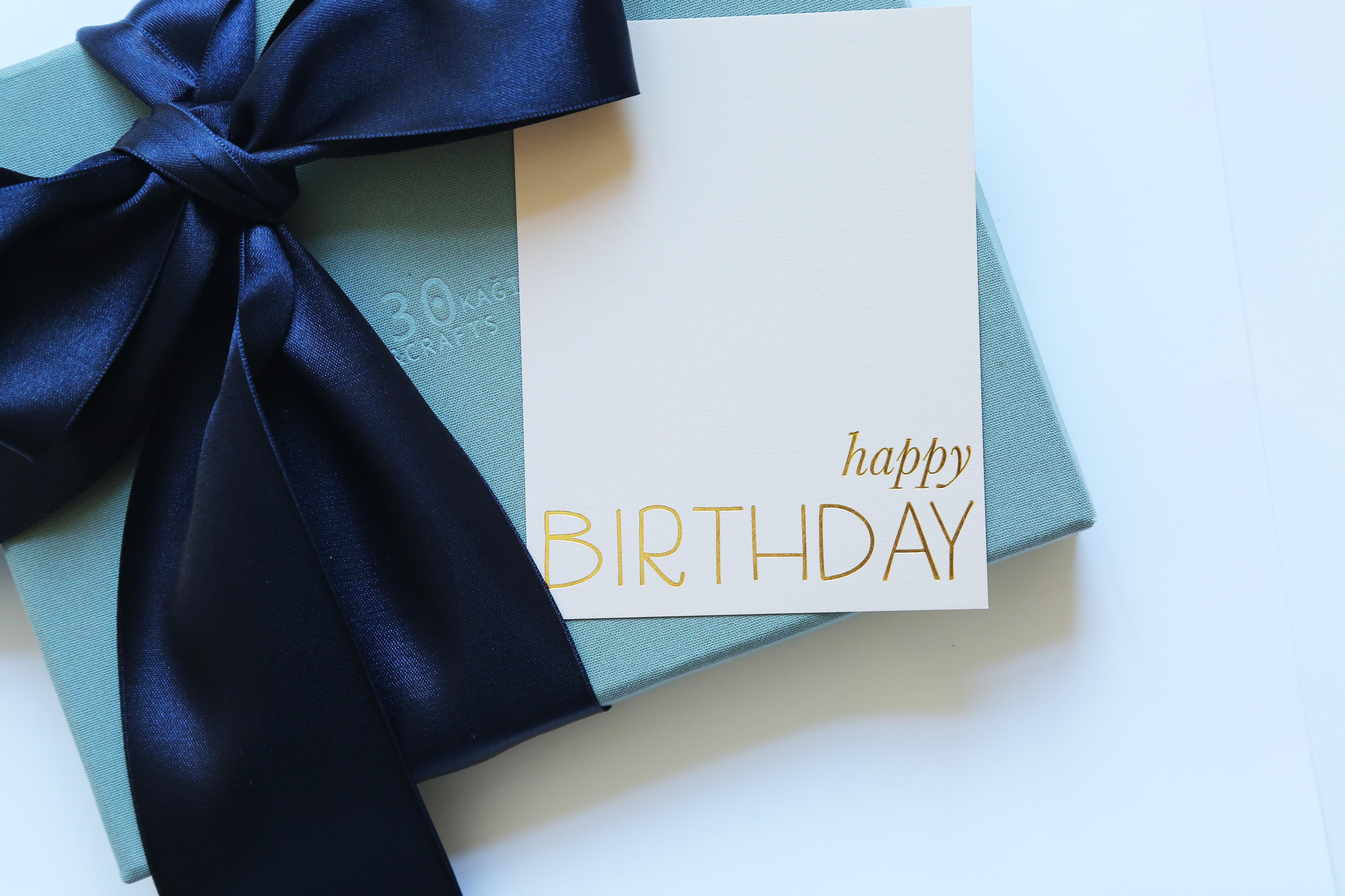 30 Kağıt İşleri x TheIllustrationary Happy Birthday Tebrik Kartı