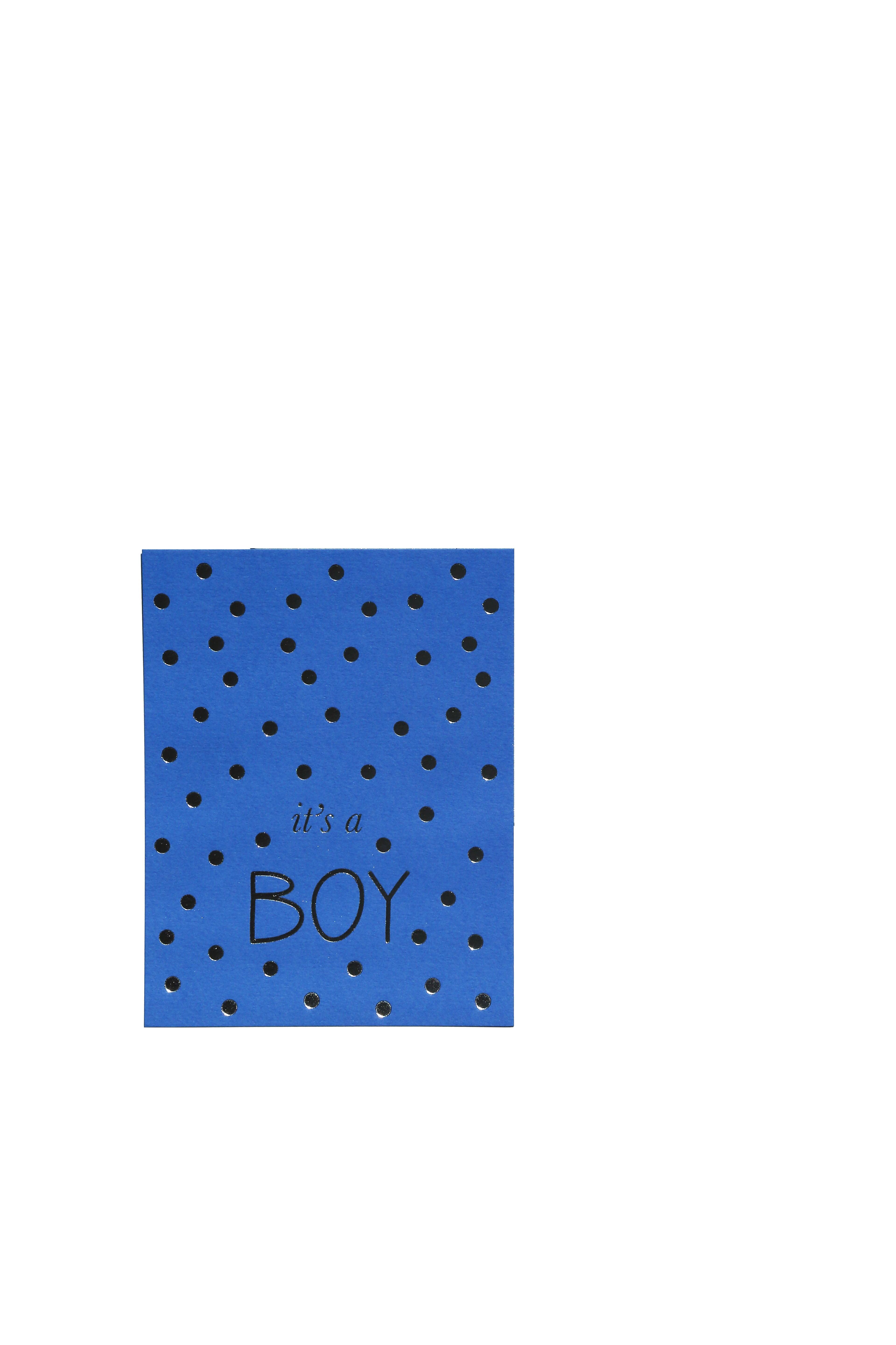 30 Kağıt İşleri x TheIllustrationary It's a boy Tebrik Kartı