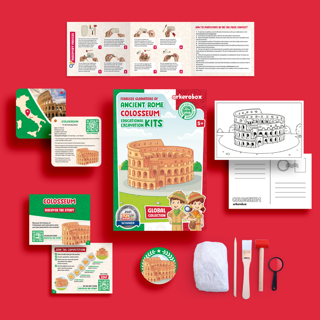 Ancient Rome - Educational Dig Kit