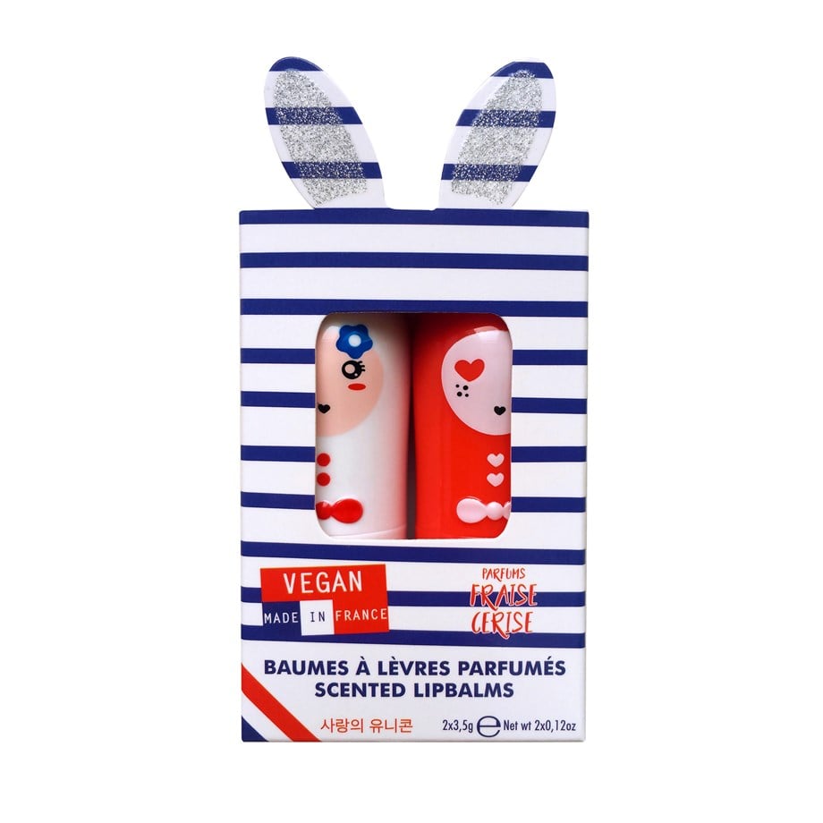 BAUMES A LEVRES COFFRET DUO GLITTER PARIS