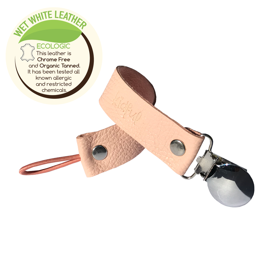 Bitkisel Boyalı Emzik Askısı Blush