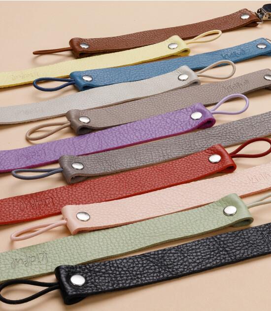 Bitkisel Boyalı Emzik Askısı -  Lavender