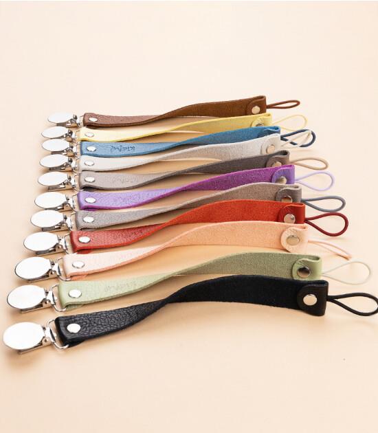 Bitkisel Boyalı Emzik Askısı -  Lavender