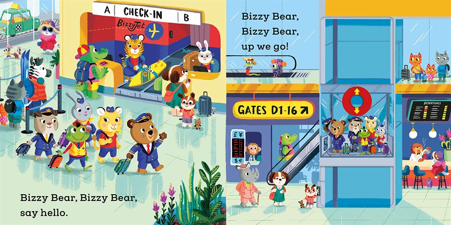 BIZZY BEAR AEROPLANE PILOT