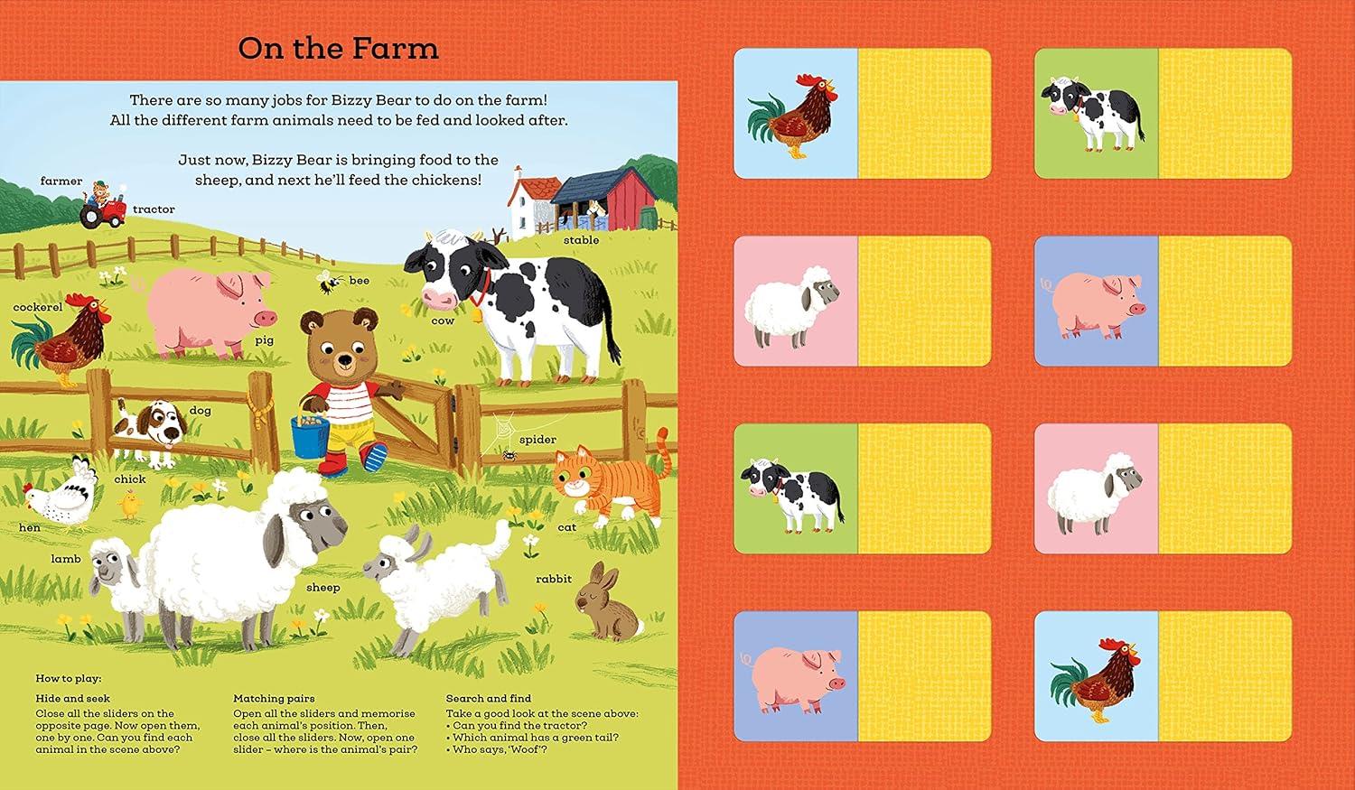 Bizzy Bear: Memory Book: Animals