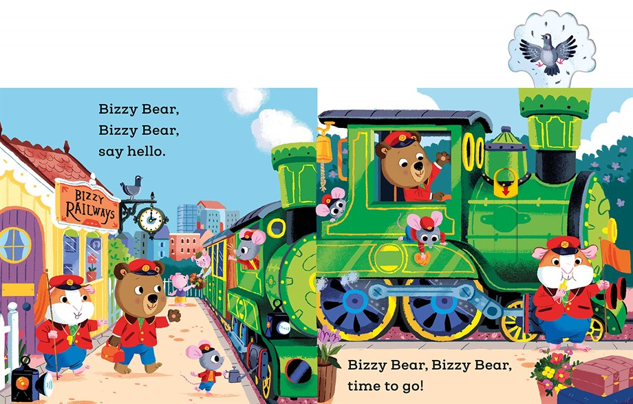 BIZZY BEAR TRAIN DRIVER