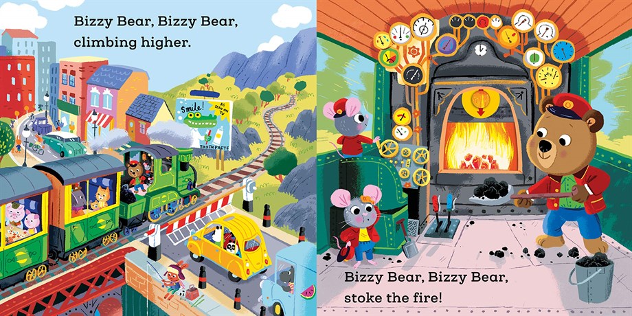 BIZZY BEAR TRAIN DRIVER