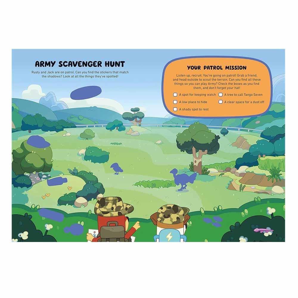 Bluey: Bluey and Friends: A Sticker Activity Book