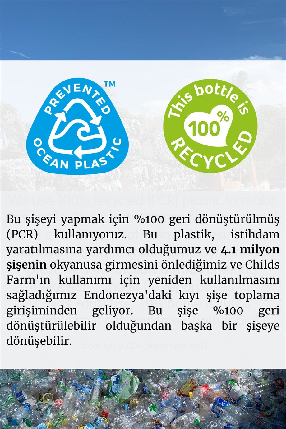 Childs Farm Parfüm İçermeyen Bebek Şampuanı 250ml