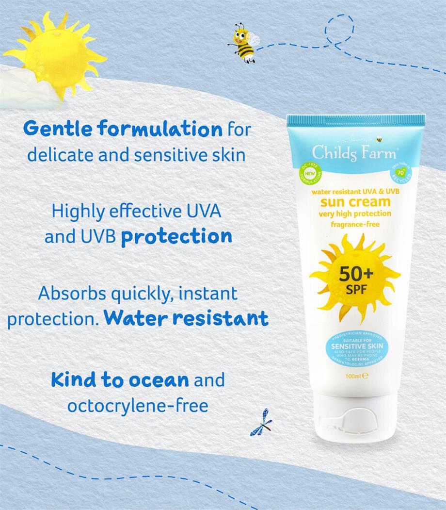 Chlds Farm 50 SPF Gunes Krem Kokusuz 100ml