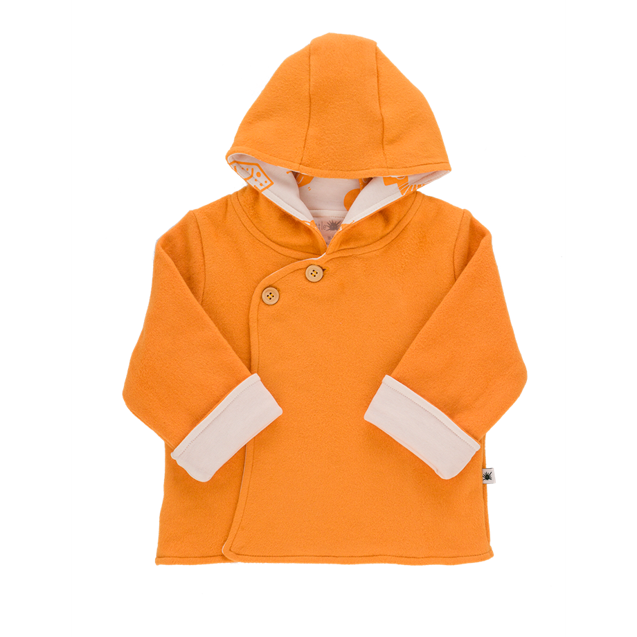 Cozy Kapüşonlu Polar Ceket