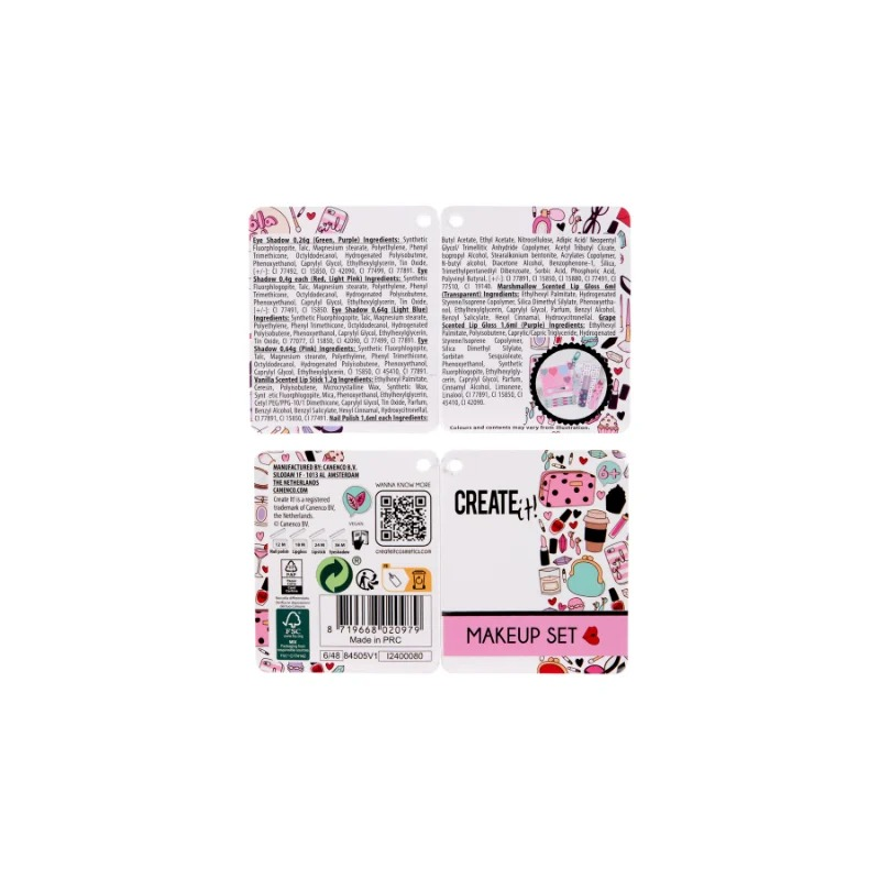 Create It Makyaj Seti ve El Çantası