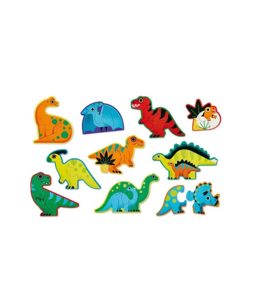 Crocodile Creek İlerleyen Puzzle - Dinozorlar