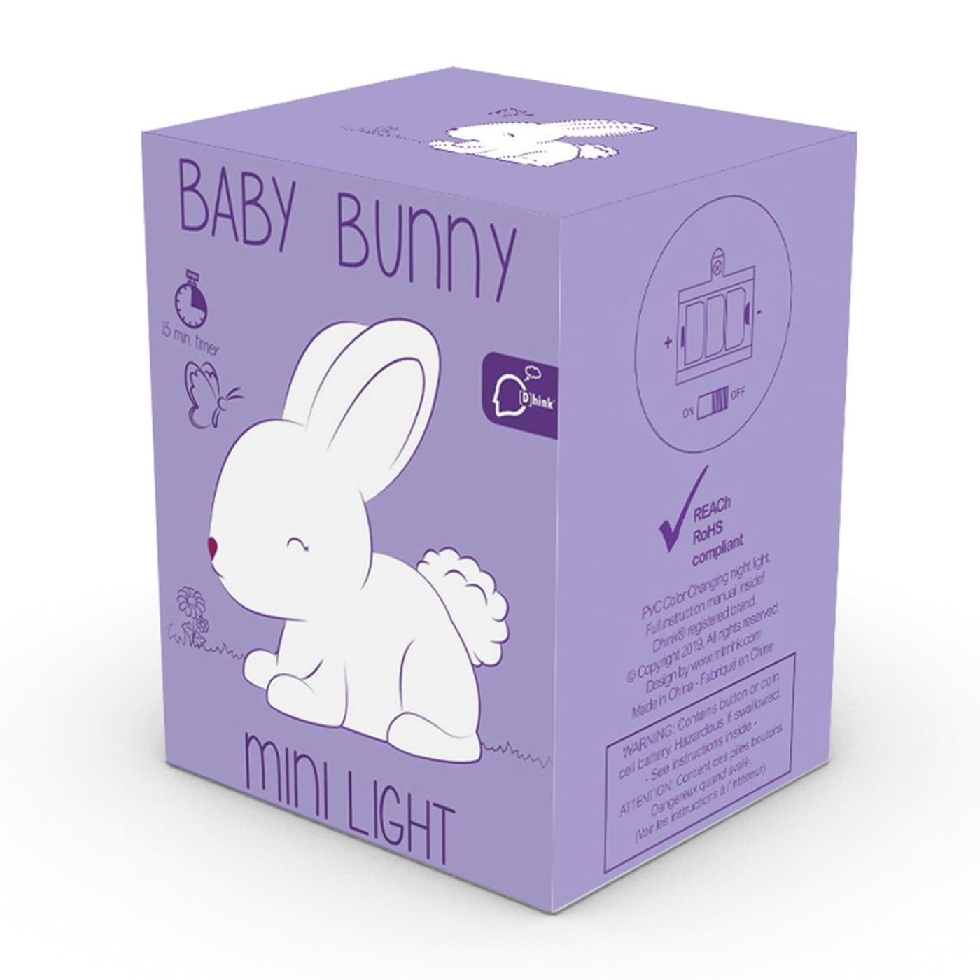 Dhink Baby Tavşan Gece Lambası