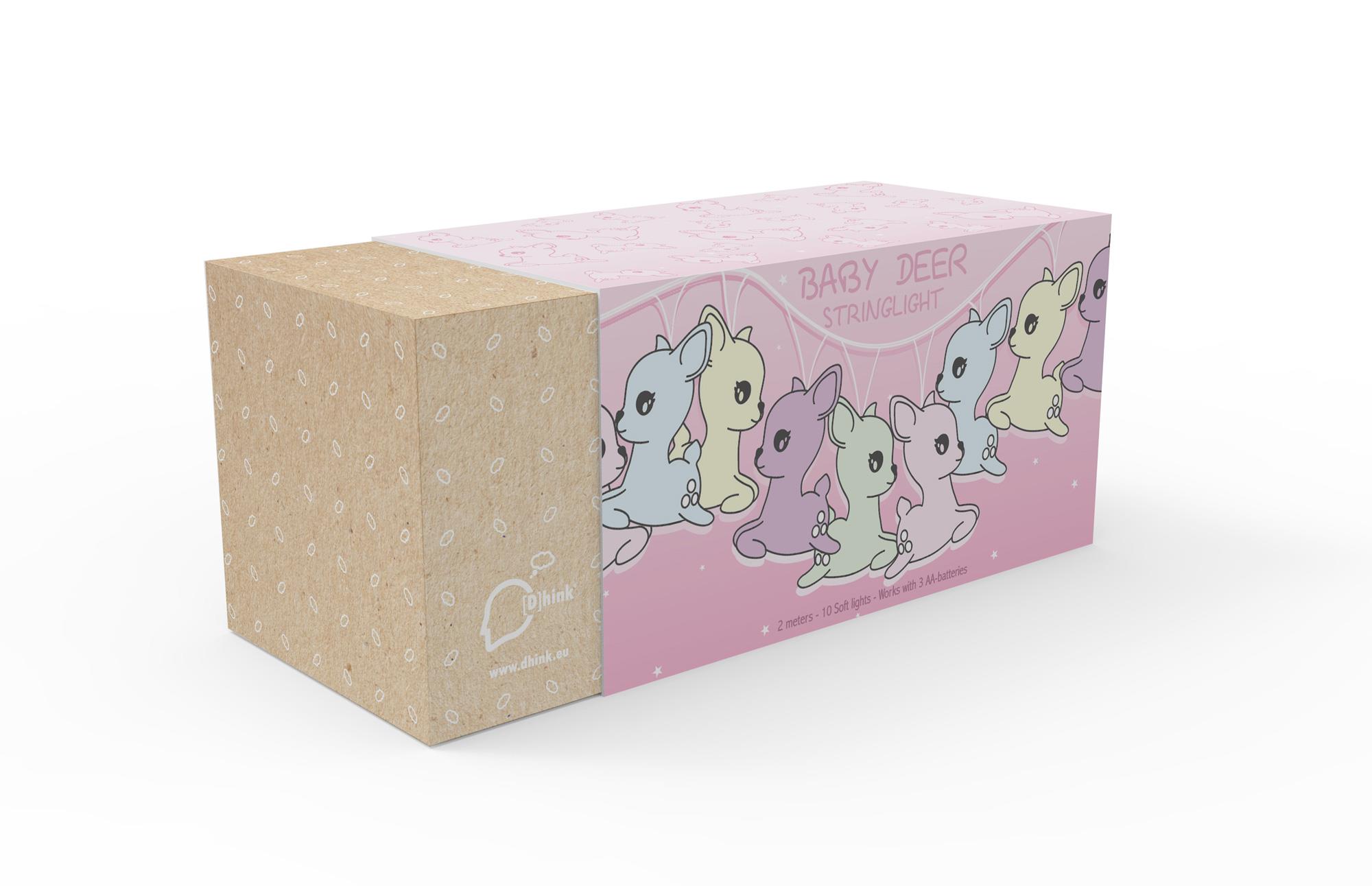 Dhink Deer String Gece Lambası