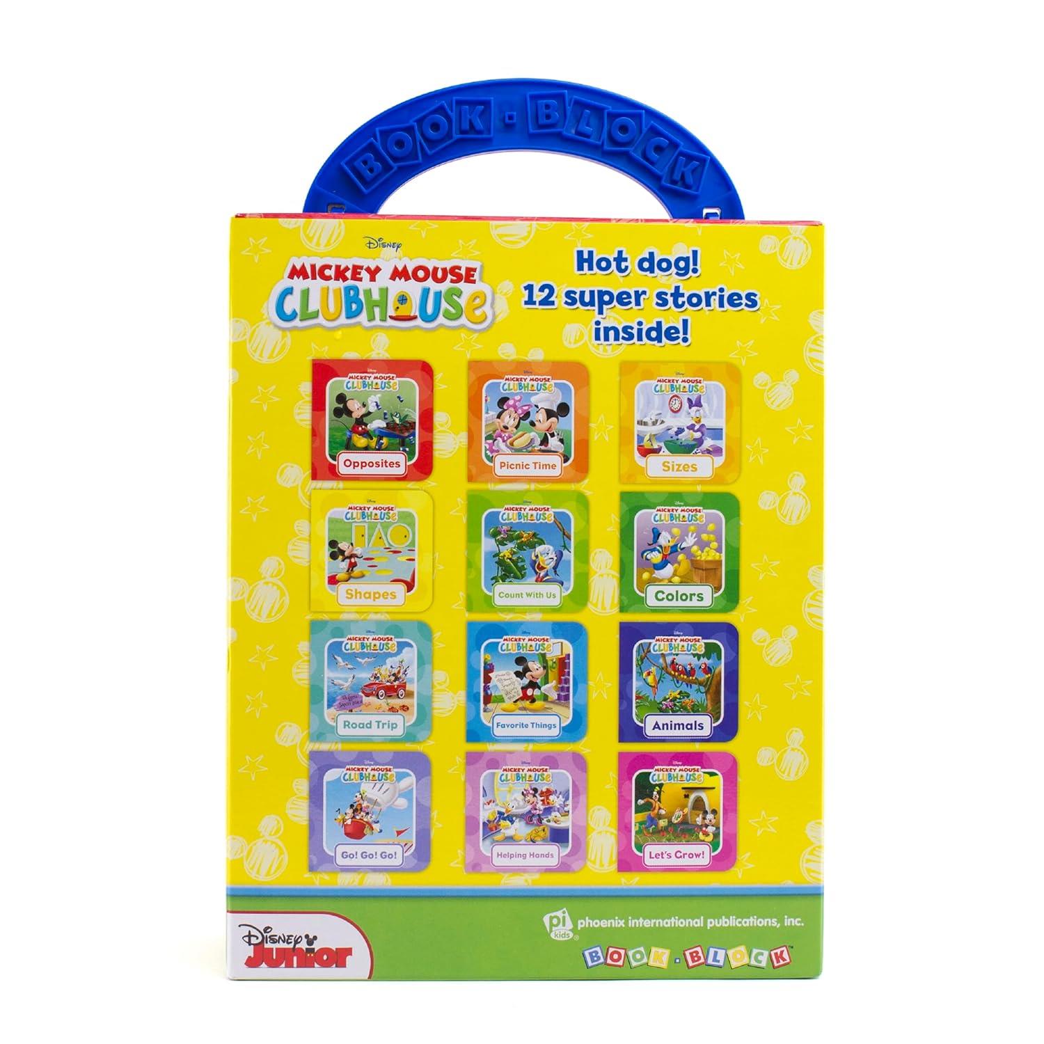 Disney Junior Mickey Mouse Clubhouse: My First Library Board Book Block 12-Book Set
