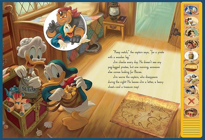 Disney Mickey Mouse and Minnie Mouse Read-Along Classics:Treasure Island