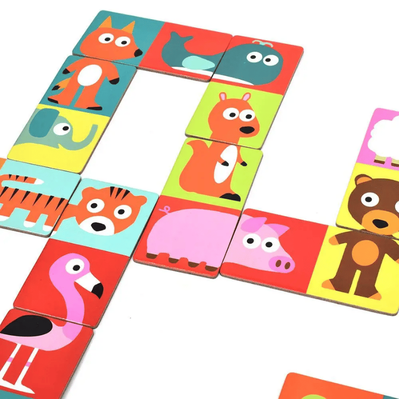 Djeco Domino Animo-Puzzle