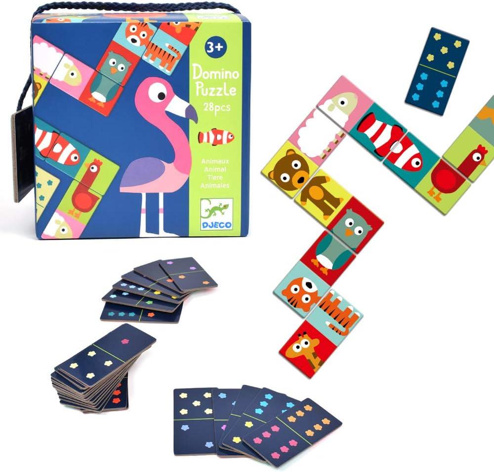 Djeco Domino Animo-Puzzle