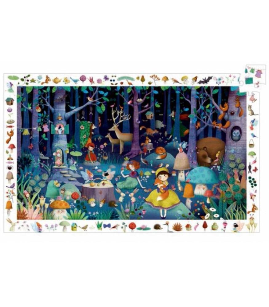 Djeco Klasik Puzzle 100 Parça/Enchanted Forest