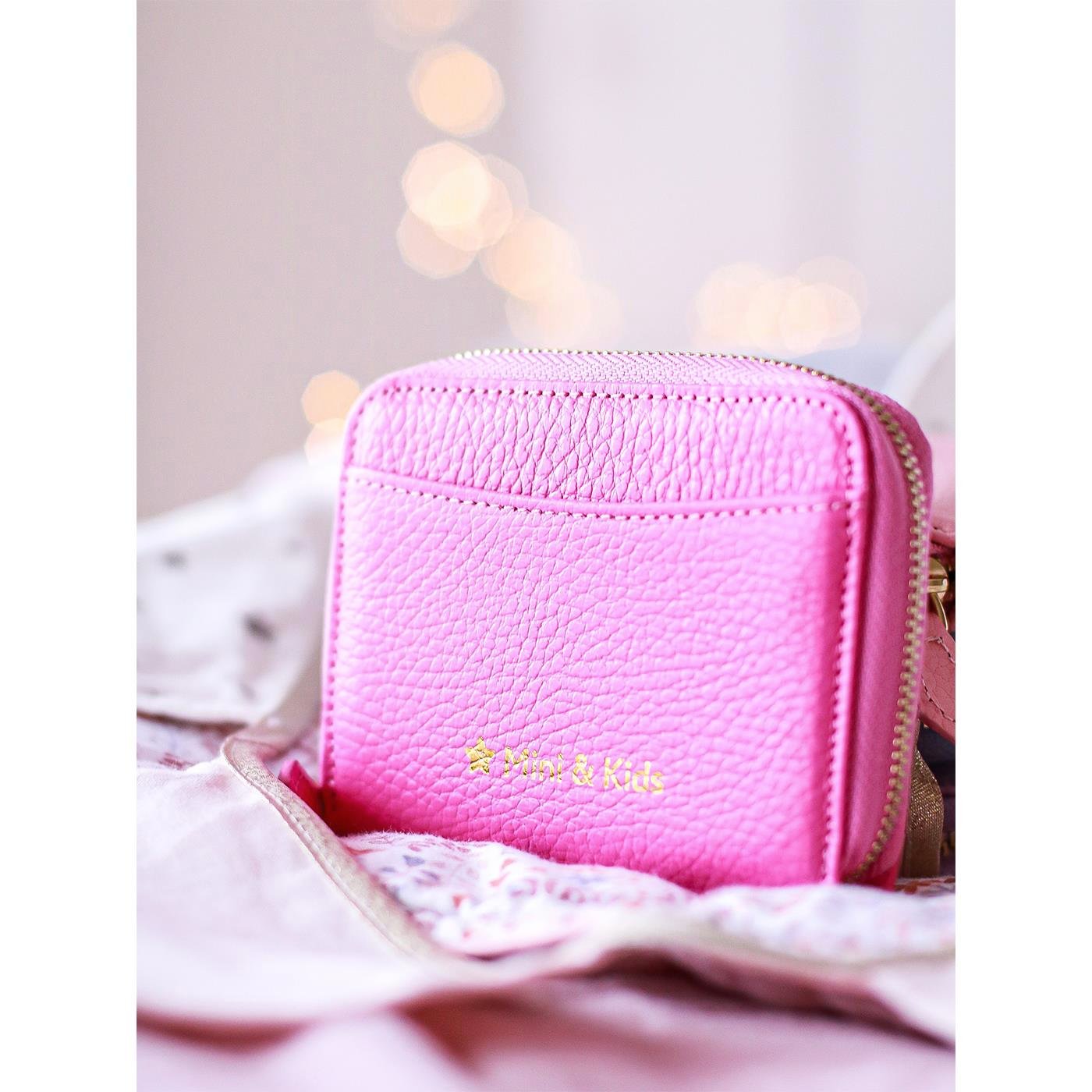 Fermuarlı Cüzdan-Sugar Pink