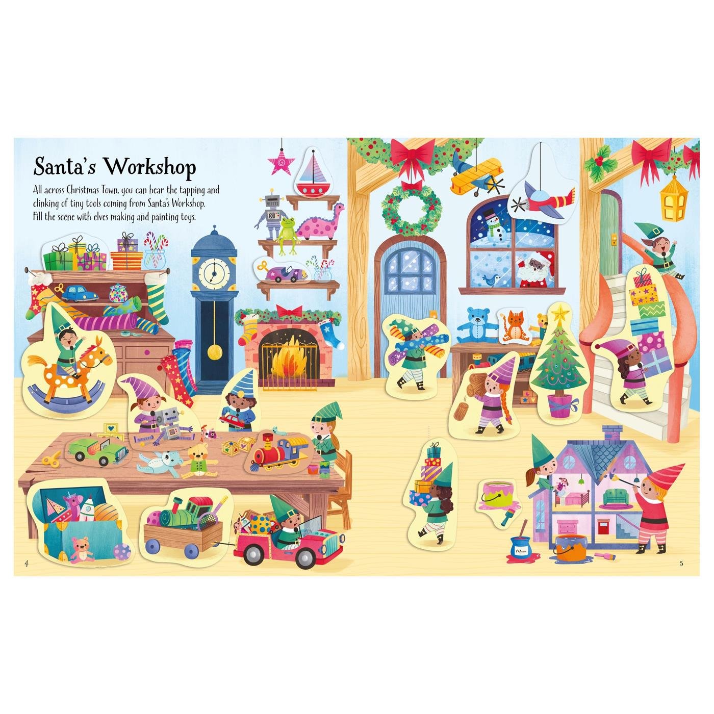 Fırst Stıcker Book Chrıstmas