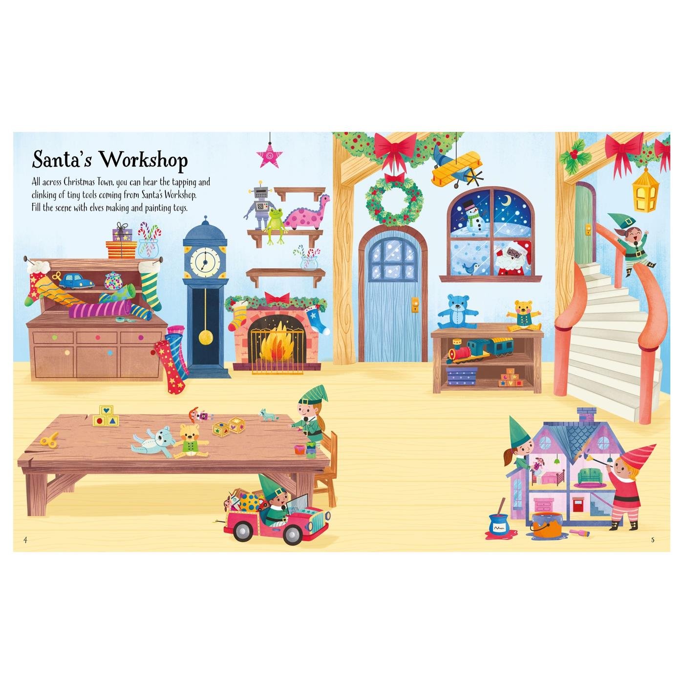 Fırst Stıcker Book Chrıstmas