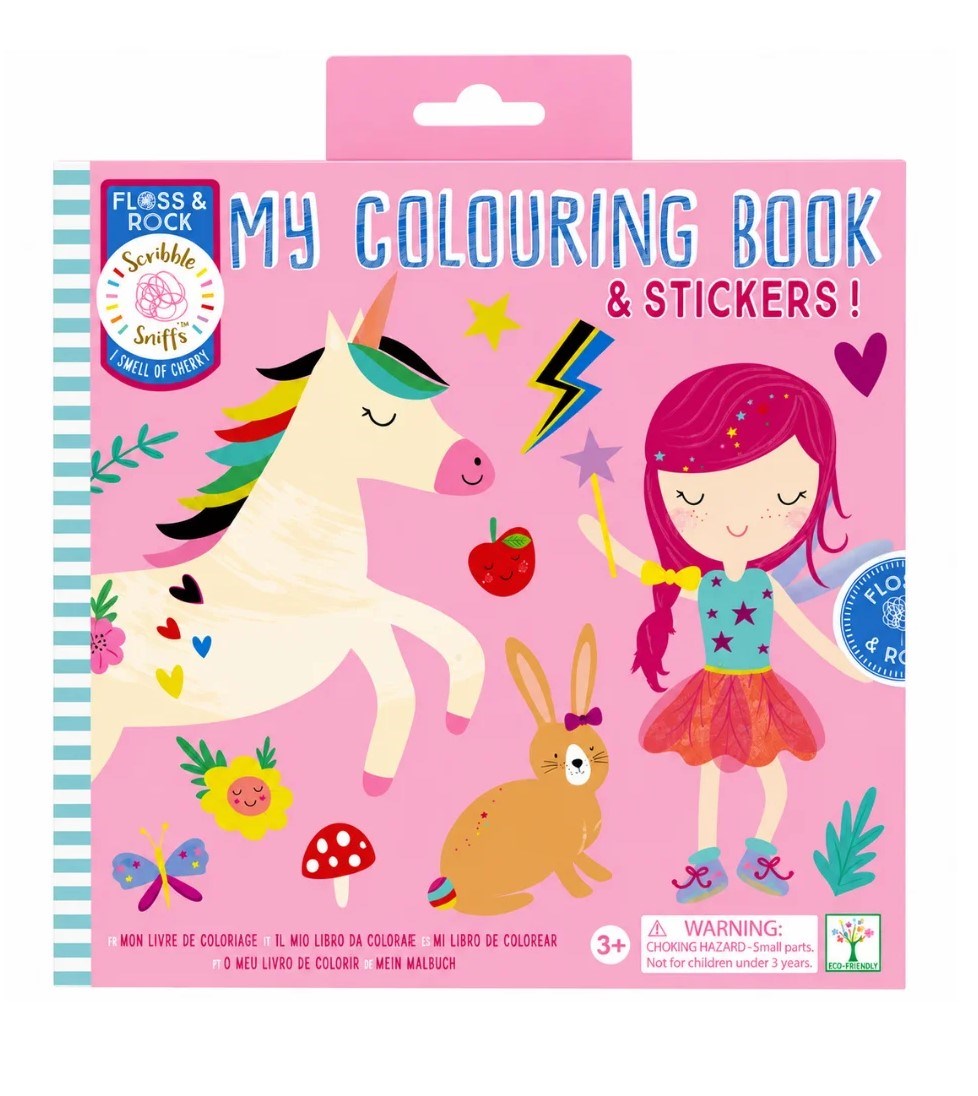 Floss and Rock Boyama Kitapları / Rainbow Fairy