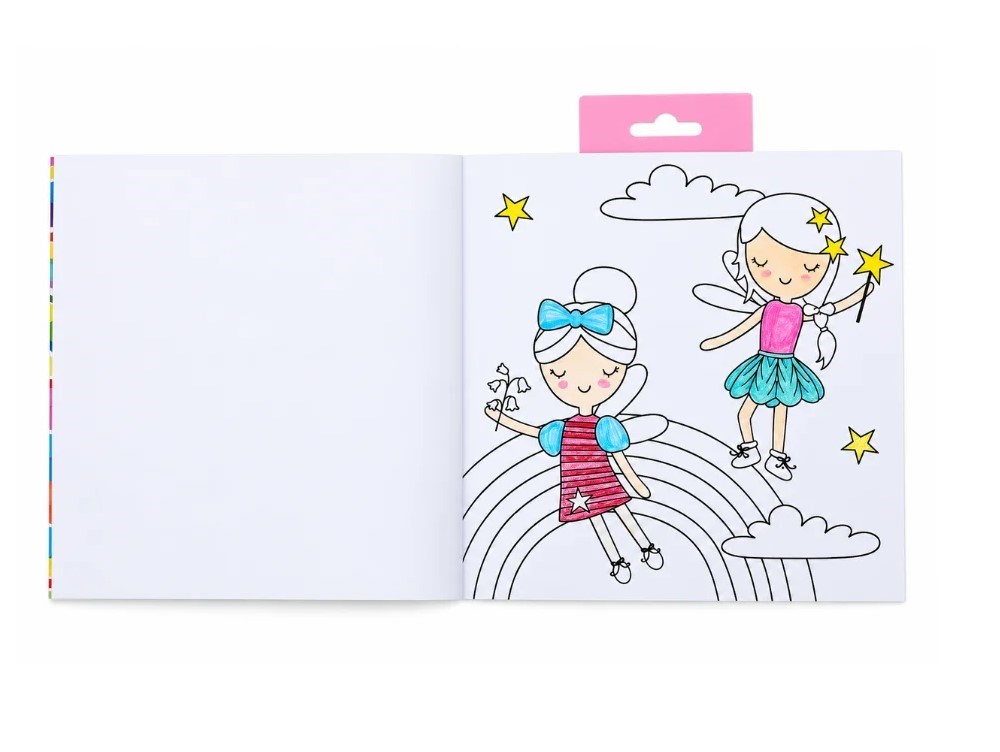 Floss and Rock Boyama Kitapları / Rainbow Fairy