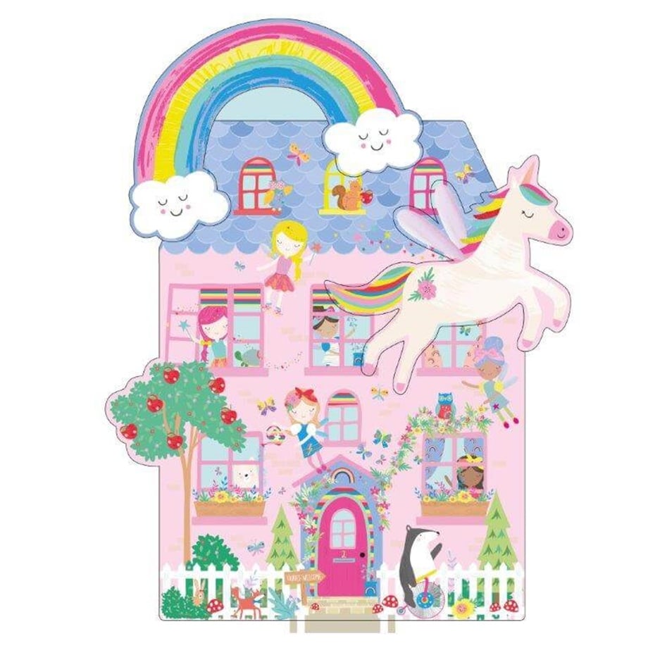 FLOSS & ROCK 3’ü 1 Arada - 100 Parça Yap - Boz / Rainbow Fairy 