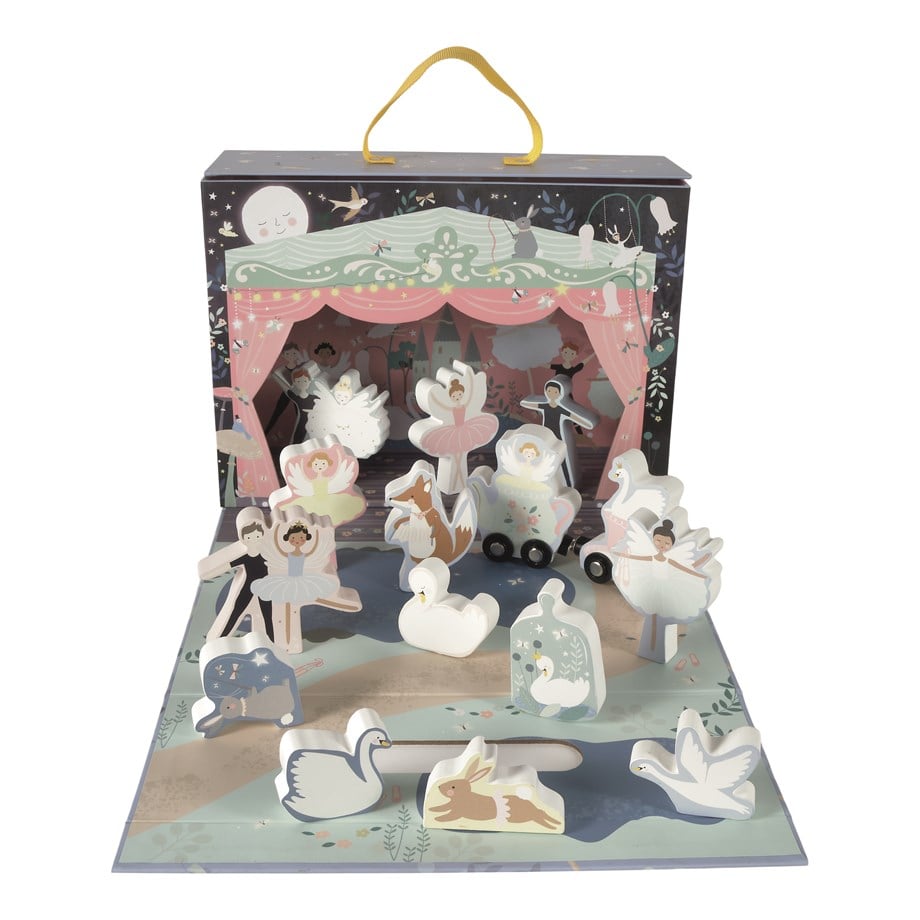 FLOSS & ROCK Ahşap Figürlü Oyun Kutuları / Enchanted 