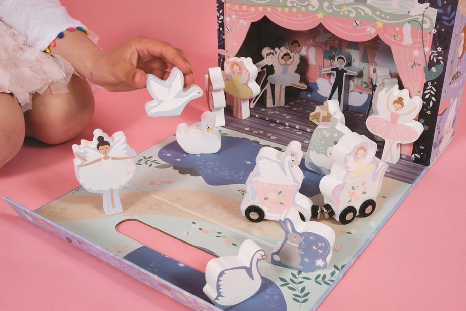 FLOSS & ROCK Ahşap Figürlü Oyun Kutuları / Enchanted 