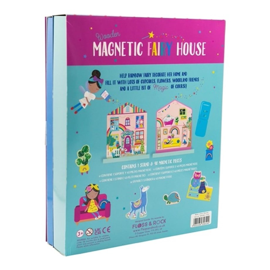 FLOSS & ROCK Mıknatıslı Ev Giydirme Seti / Rainbow Fairy  *NEW*
