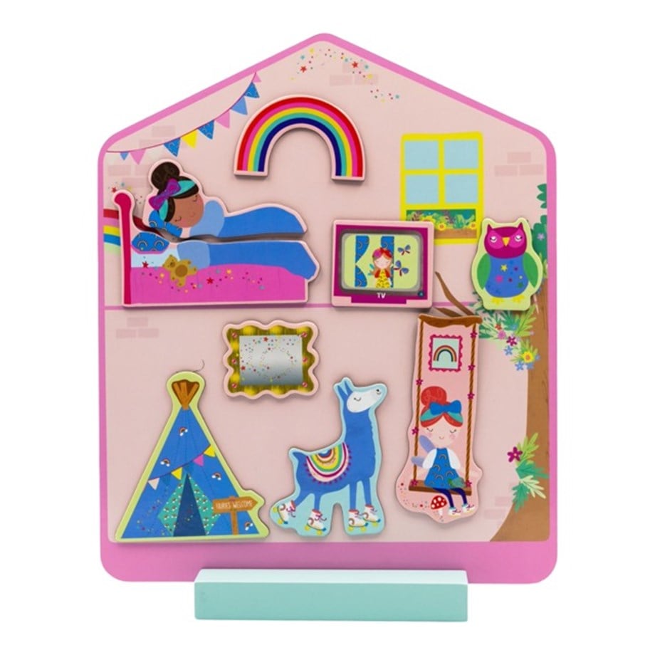 FLOSS & ROCK Mıknatıslı Ev Giydirme Seti / Rainbow Fairy  *NEW*