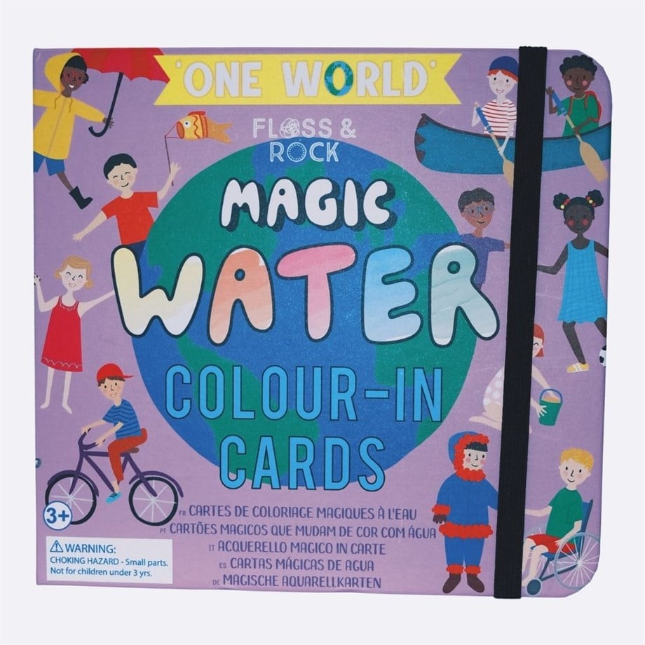 FLOSS & ROCK Renk Değiştiren Water Magic Kartlar/ One World
