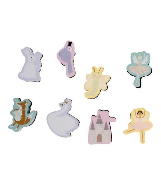FLOSS & ROCK Stamper Ahşap Baskı Seti / Enchanted